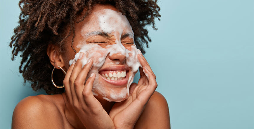 Learn proper facial cleansing techniques for men and women.